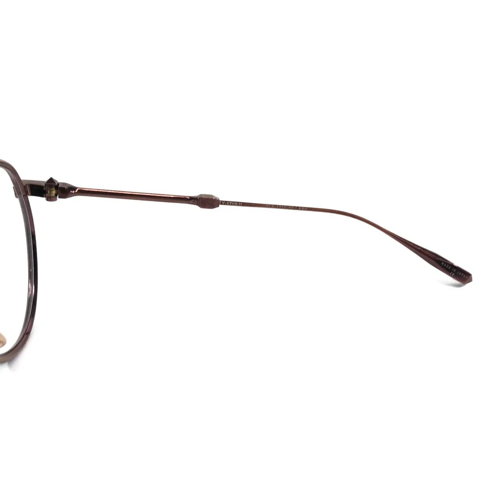 Valentino Eyeglasses Frames V-STUD II VLX-133C BRN Brown Aviator 59-14.5-142
